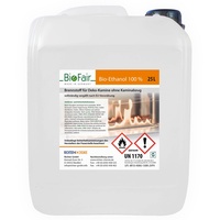 25-L-Kanister Bioethanol Qualität für Ethanol Kamin, Tischkamin, Wandkamin (1 x 25 Liter)