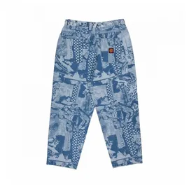 Santa Cruz Herren Big Jeans (Größe M, stonewash collage)
