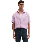 Marc O'Polo regular fit Freizeithemd aus reinem Leinen, Flieder, L