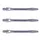 KARELLA Shaft Alu Medium Silber 45 mm