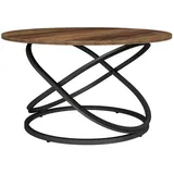 Vicco Couchtisch Calgary Holz Marmor-Optik 80 x 46 cm Wohnzimmertisch