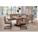 K+W Komfort & Wohnen Essgruppe »Spider II«, (4 tlg.), beige