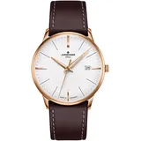 Junghans 58/7500.02 Meister Mega Herrenuhr Funk Braun/Roségoldfarben