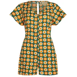 O'Neill O'riginals Playsuit green retro flower