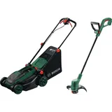 Bosch Rotak 18V2-38 (ohne Akku) + Bosch Easygrasscut 18 (ohne Akku)