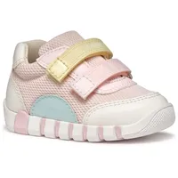 GEOX IUPIDOO Girl A Sneaker, Lt Pink/Watersea, 24
