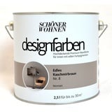 Designfarbe Edles Kaschmirbraun Nr. 8  2,5 l