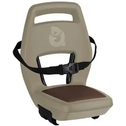 Kindersitz hinten 6+ Junior Cappuccino - Fußstützen - Gurt EINHEITSGRÖSSE