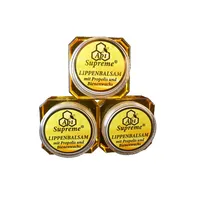 ApiSupreme Api Supreme Lippenbalsem mit Propolis und Bienenwachs, 3 x 12 ml
