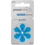 Varta Power One Hörgerätebatterien P675 Blau PowerOne PR44 6er Blister
