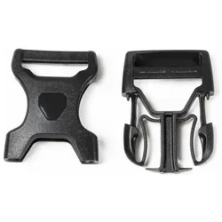 Ortlieb Side-release Buckle Stealth. 25mm neutral