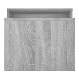 vidaXL Couchtisch-Set Grau Sonoma 100x48x40 cm Holzwerkstoff