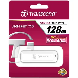 Transcend JetFlash 730 128 GB weiß USB 3.0