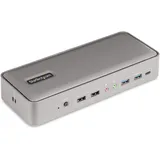 Startech 129ue-usbc-kvm-dock KVM Switch, Silber