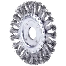 FORUM Rundbürste rostfrei 125 mm gezopft