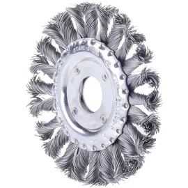 FORUM Rundbürste rostfrei 125 mm gezopft