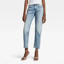 G-STAR Boyfriend-Jeans »Kate Boyfriend«, mit authentischen Used Effekten, Gr. 31 - Länge 34, light indigo, , 94274229-31 Länge 34