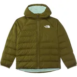 The North Face Mädchen Reversible Perrito Hoodie-Jacke, Forest Olive, 164