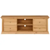 Clever-Moebel TV-Lowboard Kiefernholz gelaugt, TV-Schrank, TV-Möbel
