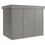 hörmann stauraumsysteme Gerätehaus Juno 2,62 x 1,66 m Grau