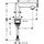 Axor Uno Select 80 Standventil chrom 45130000