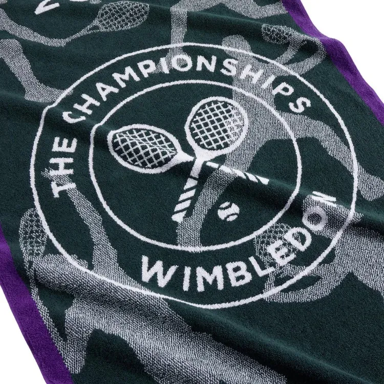 Christy Strandtuch Wimbledon Beach Towel 2024 grün 170x90cm