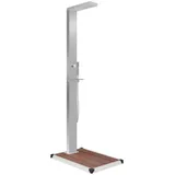 vidaXL Gartendusche inkl. WPC Bodenelement edelstahl 3051289