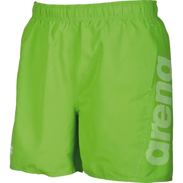 Arena Fundamentals Bade Shorts leaf/weiss XXXL - Farbe:leaf/weiss$Größe:XXXL