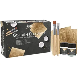 Kreul Vergolden mit Blattmetall Set Golden Elegance