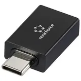 Renkforce USB Datenblocker Adapter [1x USB-C Stecker - 1x USB-C® Buchse] RF-6615900