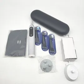Oral-B iO Series 6 grey opal + Reiseetui + Aufsteckbürste 3 St.
