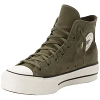 Converse Chuck Taylor All Star Lift Platform Damen grün Größe 37.5 Schuhe