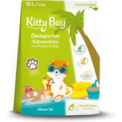 KittyBay 10l Meow Tai Maniokmehl braun