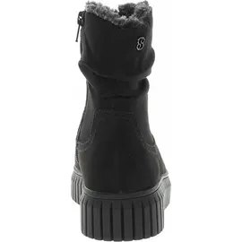 s.Oliver Winter Stiefelette 5-26455-29-001 - gefüttert, seitlicher Reissverschluss - schwarz Damen