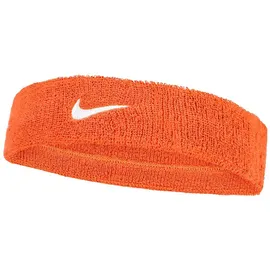 Nike swoosh classic stirnband 802 - teamorange/white