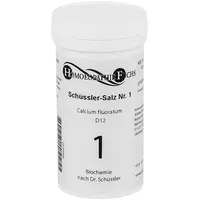 HOMOEOPATHIEFUCHS Schüssler-Salz Nummer 1 Calcium fluoratum D12 Biochemie 400 St Tabletten