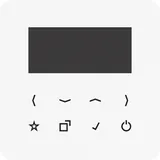 Jung Display für Smart Radio DAB CD-DISP WW