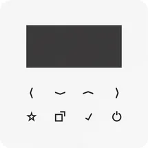 Jung Display für Smart Radio DAB CD-DISP WW