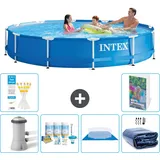 Frame Pool Rund - 366x76 Cm - 7-teilig  S289