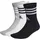 adidas 3-Streifen Cushioned Crew Socken 3 Paar Medium Grey Heather / White / Black / White 22-24