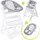 hauck Alpha+ 4-tlg. Newborn Set white/stretch grey