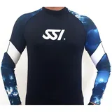 SSI Rash Guard Loose Fit Blau XS