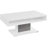 Set One by Musterring Couchtisch Deltona Dekor Weiß / Matt