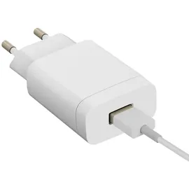 forcell USB Ladegerät 2A QC 3.0 Schnellladegerät Netzteil | Weiß