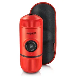 Wacaco Nanopresso Espressokocher inkl. Schutzhülle - Rot/Red