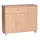 FineBuy Sideboard 75 cm x 90 cm x 30 cm buche