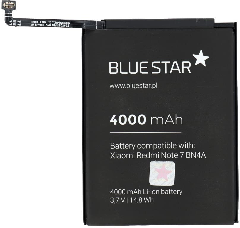 cofi1453 Akku Ersatz kompatibel mit Xiaomi Redmi Note 7 (BN4A) 4000mAh Li-lon Austausch Batterie Accu