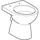 Geberit Renova Stand-WC mit WC-Sitz Weiß KeraTect