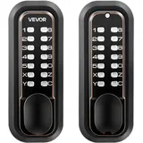 Vevor Mechanisches Codeschloss mit Doppelseitigem Tastenschloss 4- bis 7-stelliger Code Ölgebronze
