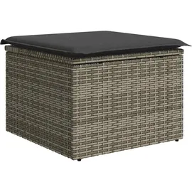 vidaXL Garten-Sofagarnitur 8-tlg. grau